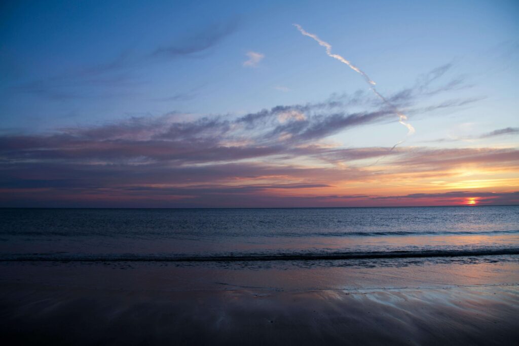 paisaje playa Torremolinos